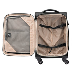 Atlantic Luggage Ultra Lite Softside Expandable Spinner ( Jade Black , Carry-on 21-Inch ) Jade Black Carry On 21 Inch U3