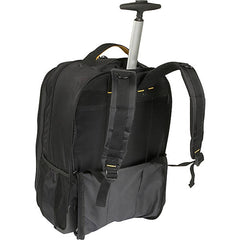 A.Saks EXPANDABLE Trolley Laptop Backpack ( Black , One Size ) Black One Size U2