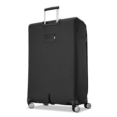 Samsonite Element Soft-Sided 29-Inch Lightweight Large Checked Expandable Suitcase: Durable, 360 Spinner Wheels, Adjustable Telescopic Handle, 2 Front & 1 Side Pocket ( Black , 29-Inch Checked-Large ) Black 29 Inch Checked Large U16