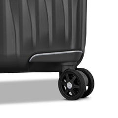 Samsonite UpLIFT Hardside Luggage with Spinner Wheels - Airline-Approved, TSA Lock, Adjustable Handle System - Polycarbonate Hard Suitcase for Ultra Lightweight Travel ( Phantom Black , Carry-On 19-Inch ) Phantom Black Carry On 19 Inch U1