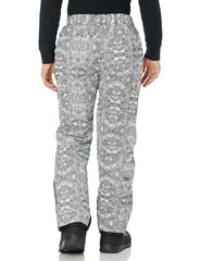 Arctix Men's Insulated Snowsports Cargo Pant ( Diamond Print White , Medium/32" Inseam ) Diamond Print White Medium 32 Inseam U1