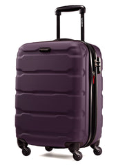 Samsonite Omni Pc Hardside Expandable Luggage with Spinner Wheels ( Purple , Checked-Large 28-Inch ) Purple Checked Large 28 Inch U47