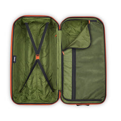 Jeep JH003B Hardside Expandable Luggage with Two Wheels Warm Sand Checked-Large 30 Inch U1