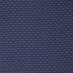 Sweet Home Collection Memory Foam Chair Cushion Honeycomb Pattern Solid Color Slip Non Skid Rubber Back Ultimate Comfort and Softness Rounded Square 16" x 16" Seat Cover,2 Pack,Navy Blue, 2 Piece Navy 2 Pack U1