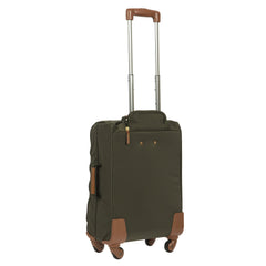 Bric's X-Travel 21" International Carry On Spinner Olive 21 Inch U1