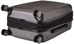 Heritage Travelware O'Hare 20" Hardside Expandable 8-Wheel Spinner Carry-on Luggage, Silver U1