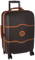 DELSEY Paris Chatelet Air 2.0 Hardside Luggage with Spinner Wheels ( Chocolate Brown , Carry-on 21 Inch, with Brake ) Chocolate Brown Carry On 21 Inch With Brake U9