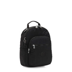 Kipling Seoul Go Small Laptop Backpack ( Black Noir , Small ) Black Noir Small U1