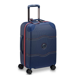 DELSEY Paris Chatelet Air 2.0 Hardside Luggage with Spinner Wheels ( Navy , Carry-on 21 Inch ) Navy Carry On 21 Inch U6