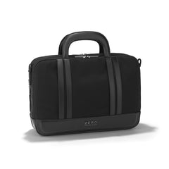 ZERO Halliburton The Journal Nylon Lightweight Briefcase ( Black , Expandable Briefcase ) Black Expandable Briefcase U1