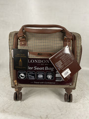 London Fog Oxford III Expandable Spinner, Olive Carry-On U3