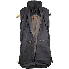 A.Saks EXPANDABLE Garment Bag ( Black , One Size ) Black One Size U4