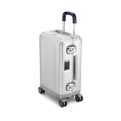 ZERO Halliburton Pursuit Aluminum Hardside Travel Case ( Silver , International Carry-On ) Silver International Carry On U1