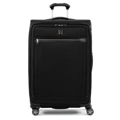 Travelpro Platinum Elite Softside Expandable Luggage, 8 Wheel Spinner Suitcase, USB Port, Suiter, Men and Women U4