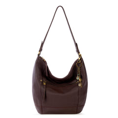 The Sak Sequoia Leather Hobo Mahogany One Size U1
