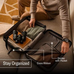 Samsonite Freeform Hardside Expandable with Double Spinner Wheels ( Navy , Checked-Large Spinner ) Navy Checked Large Spinner U30
