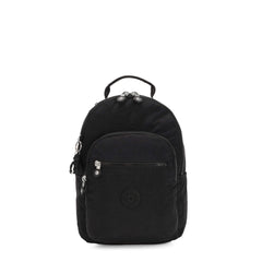 Kipling Seoul Go Small Laptop Backpack ( Black Noir , Small ) Black Noir Small U1