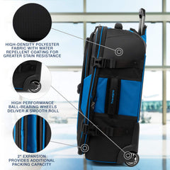Travelpro Unisex-Adult Bold Softside Expandable Rollaboard Upright Luggage U1