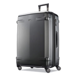 Hartmann Century Deluxe Hardside Expandable Large Checked Luggage with Spinner Wheels, Black/Gunmetal Black/Gunmetal 22 x 16 x 9 U1