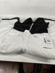 Arctix Kids Limitless Fleece Bib Overalls ( White , Medium Husky ) White Medium Husky U10