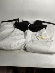 Arctix Kids Limitless Fleece Bib Overalls ( White , Medium Husky ) White Medium Husky U11