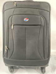 American Tourister Luggage Pop Extra 21" Carry On Spinner Suitcase (21", Black) Black One Size U1