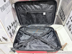 TUCCI Italian 20 in Red Carry On Luggage U1