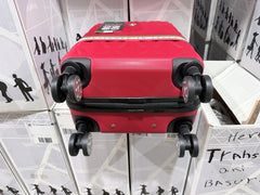 TUCCI Italian 20 in Red Carry On Luggage U1