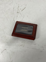 Bosca Old Leather Front Pocket ID Wallet Cognac One Size U1