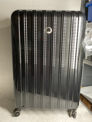 DELSEY PARIS Helium Aero Hardside Expandable Luggage with Spinner Wheels ( Black , 3-Piece Set (19/24/28) ) Black 3 Piece Set 19 24 28 U7