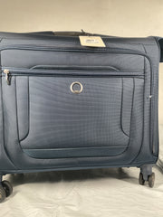 DELSEY Paris Helium DLX Carryon Garment Bag with Spinner Wheels ( Blue , Carry on 20 Inch ) Blue Carry On 20 Inch U2