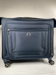 DELSEY Paris Helium DLX Carryon Garment Bag with Spinner Wheels ( Blue , Carry on 20 Inch ) Blue Carry On 20 Inch U4