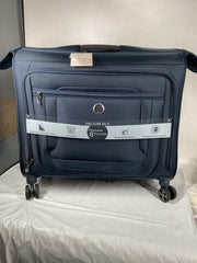 DELSEY Paris Helium DLX Carryon Garment Bag with Spinner Wheels ( Blue , Carry on 20 Inch ) Blue Carry On 20 Inch U6