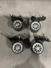 Delsey Paris Jessica Gold Medium Set of 4 Wheels U17