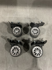 Delsey Paris Jessica Gold Large Set of 4 Wheels U18