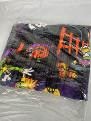 Disney Cruise Line Halloween Shirt Adult XL Purple Spooky Mickey Goofy Donald U1
