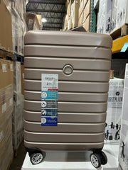DELSEY Paris Jessica Hardside Expandable Luggage with Spinner Wheels - Rose Gold/Carry-On 21-Inch