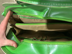 McKlein USA Glen Ellyn 15.4" Leather Wheeled Ladies' Laptop Briefcase U1