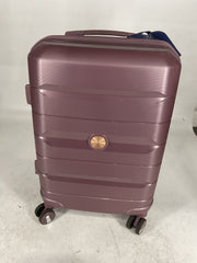 Generic Violet 2 piece Carry on and Cosmetic Case Luggage U1