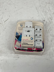 Design Go Luggage Worldwide Adaptor Kit And Converter, White, One Size White U1