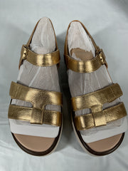 Vionic Womens Solana Slingback Sandals Gold Metallic 8.5 M Gold Metallic 8.5 U1