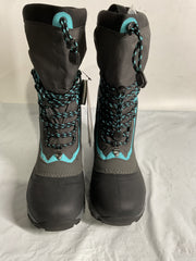 Baffin Women's Flare Insulated Active Boot,Charcoal/Teal,6 M US Charcoal/Teal 11 U1