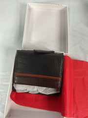 Osgoode Marley RFID Ultra Mini Leather Wallet Black Combo U2