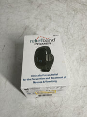 Reliefband Premier Anti-Nausea Wearable ( Charcoal , One Size ) Charcoal One Size U3