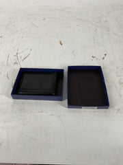 Nappa Leather RFID Blocking Euro Commuter Wallet Black One Size U1