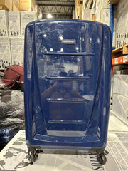 Samsonite Winfield 2 Hardside Luggage with Spinner Wheels - Navy/Checked-Medium 24-Inch