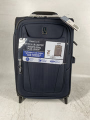 Travelpro Maxlite 5 Softside Expandable Upright 2 Wheel Luggage, Lightweight Suitcase, Men and Women Black Carry On 22 Inch U1