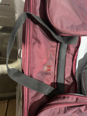 Travelpro Roadtrip 30 Drop-Bottom Rolling Duffel with Packing Cubes - Burgundy/30-Inch