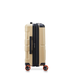 Jeep JH002B Hardside Expandable Luggage with Spinner Wheels ( Warm Sand , Carry-On 19 Inch ) Warm Sand Carry On 19 Inch U1