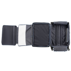 Travelpro Platinum Elite Softside Expandable Luggage, 8 Wheel Spinner Suitcase, USB Port, Suiter, Men and Women U2